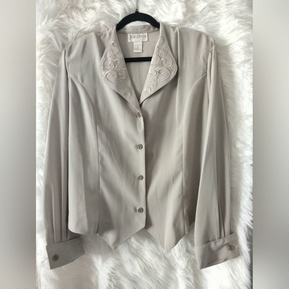 Jordache Women's Blazer ✨ Tailored Elegance with Vintage Charm